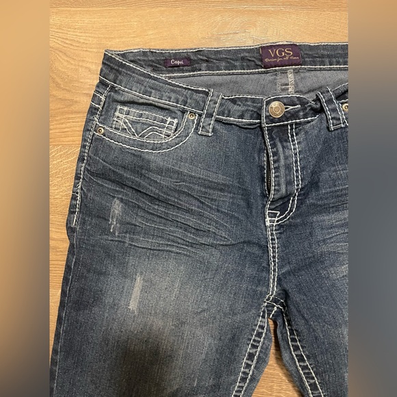 VGS denim capris, size 14 - Picture 3 of 5